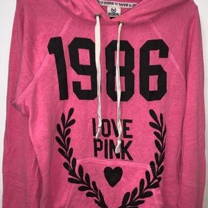 Love Pink 1986 Hooded Sweater